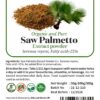 Organic Saw Palmetto Extract Powder