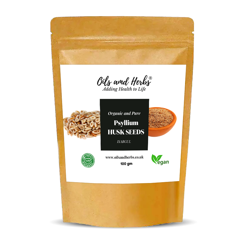 Natural Psyllium Husk Seeds (Isabgol) - Dietary Fiber - Baking Seeds