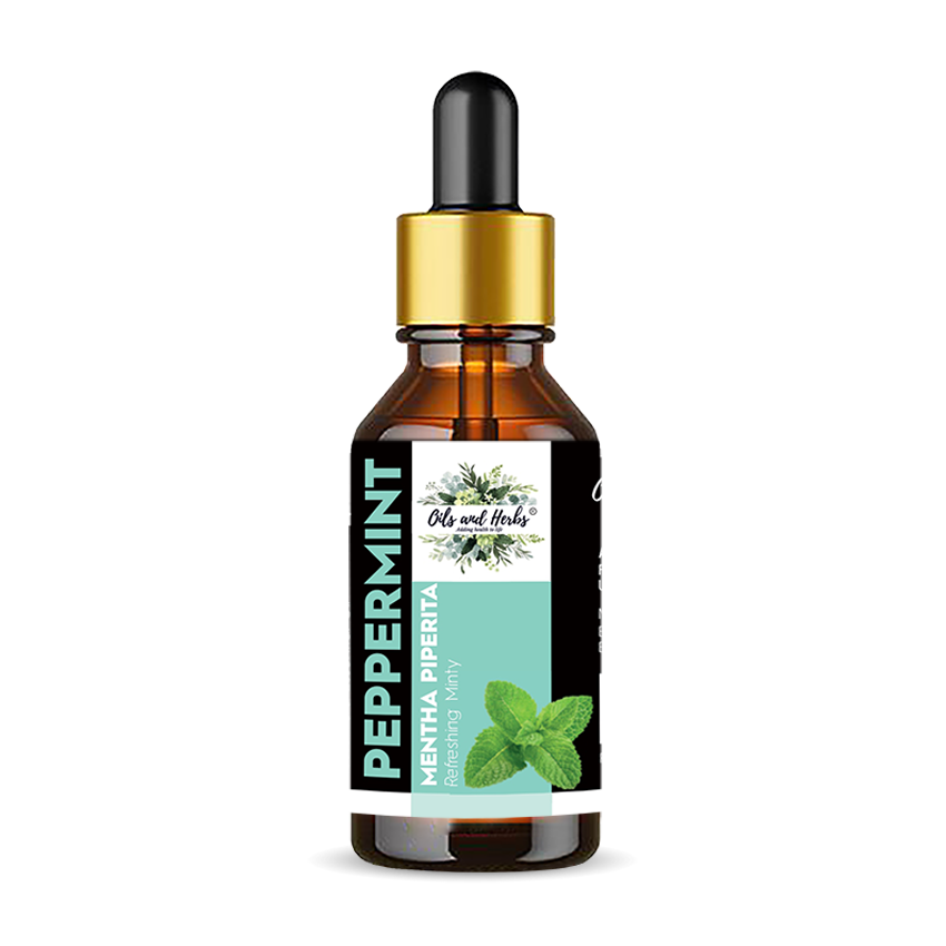Natural Peppermint Essential Oil 100% Pure and Therapeutic Grade