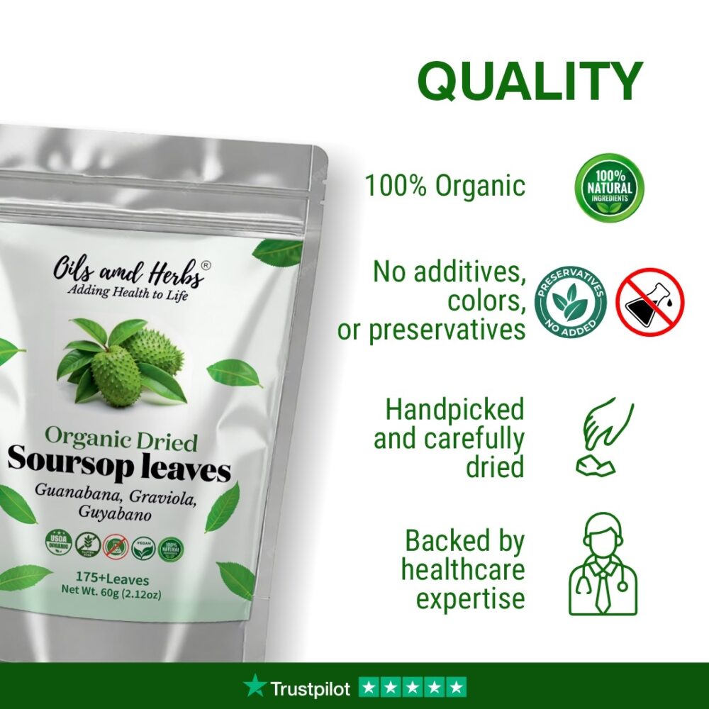 soursoap leaves