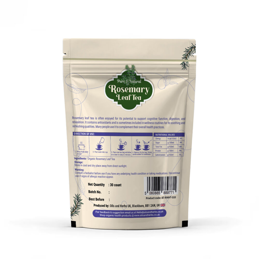 Organic Rosemary Leaf Tea - Image 2