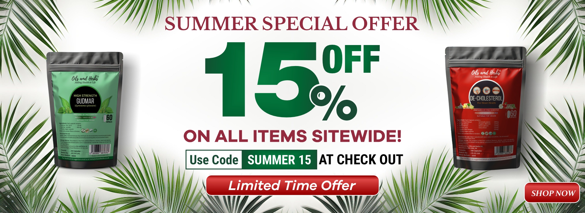 banner for summer
