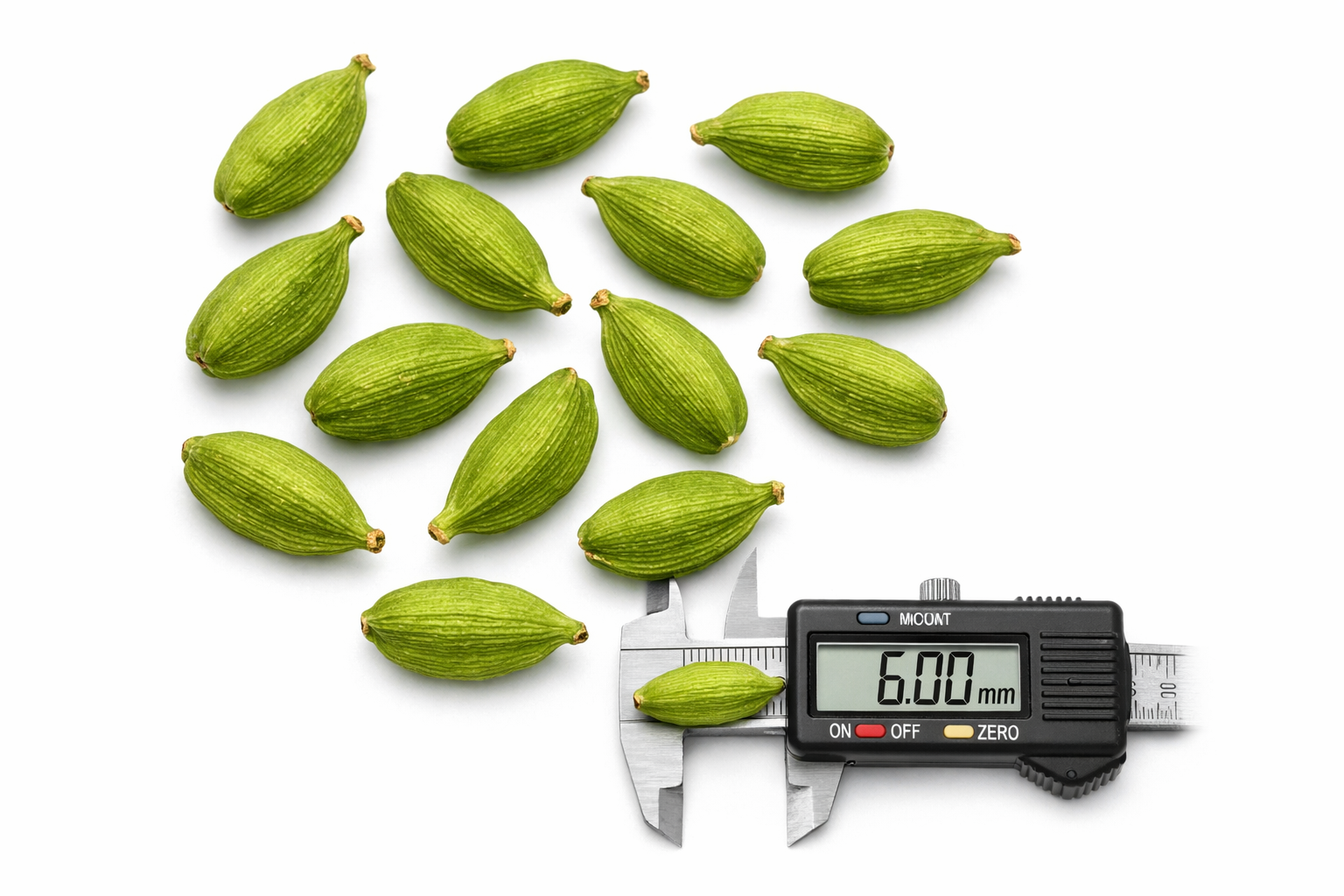 6mm Green Cardamom Pods – Premium Indian Elaichi | Natural & Aromatic 3 6mm green cardamom pods