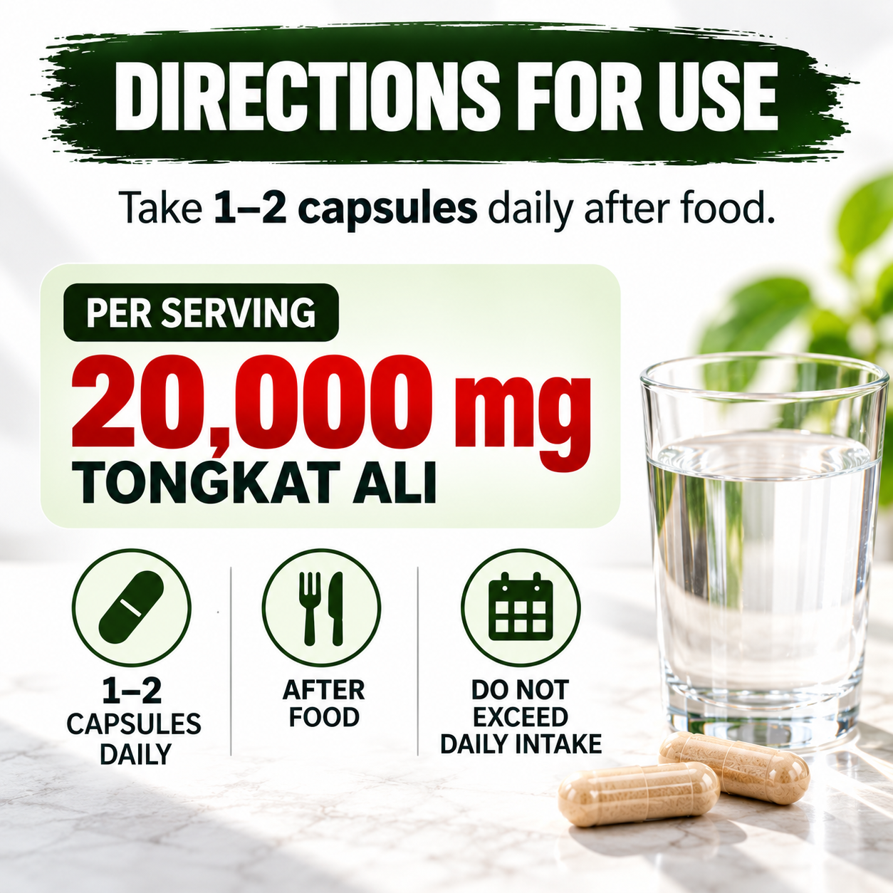 High Strength Tongkali 200:1 – 2% - 20000mg per serving 2 High Strength Tongkali 200:1 – 2% - 20000mg per serving - Image 2