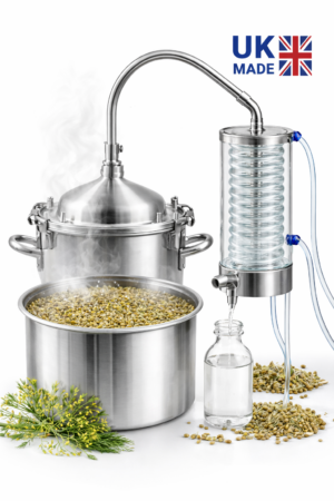 Fennel distillation in UK setup