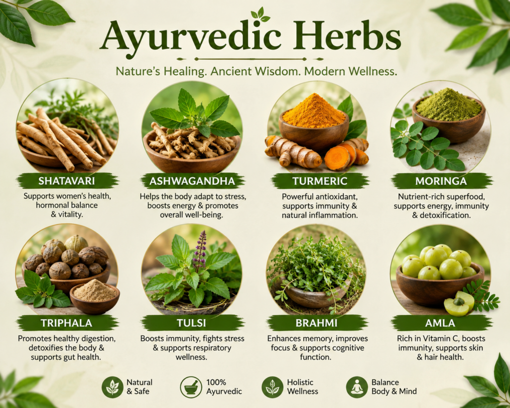 Healthy Lifestyle Tips with Ayurvedic Herbs for Natural Everyday Wellness and Balanced Living 1 Ayurvedic Herbs